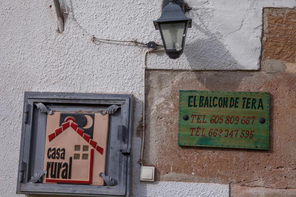 Casa Rural El Balcon De Tera Guest House Bagian luar foto